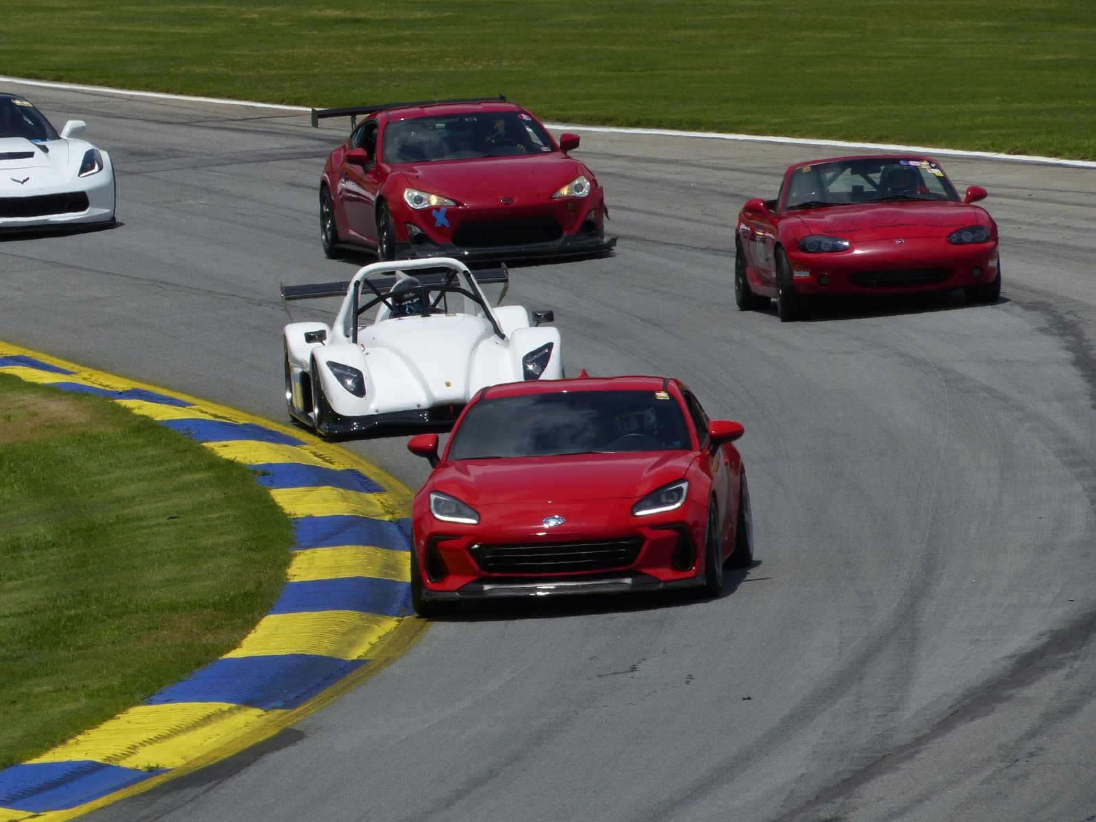 High performance cars at Road Atlanta